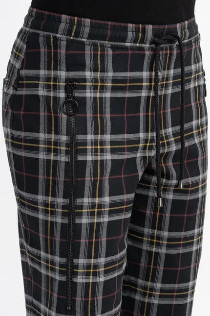 Recover Pants Jogpants in SCHWARZ-ECRU-GELB-ROT Artikelnummer REC-13016-3936-999 Flash Sale
