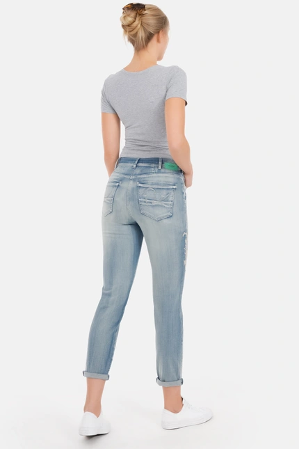 Recover Pants Jessi, Slim-Fit-Jeans in POWER BLEACHED Artikelnummer REC-12903-03-3881-100 Begrenztes Angebot