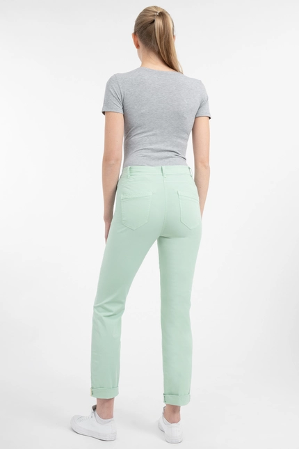 Recover Pants Straight Fit-Hose COLETTE in MINT Artikelnummer REC-13324-04-4083-505 Osterangebot