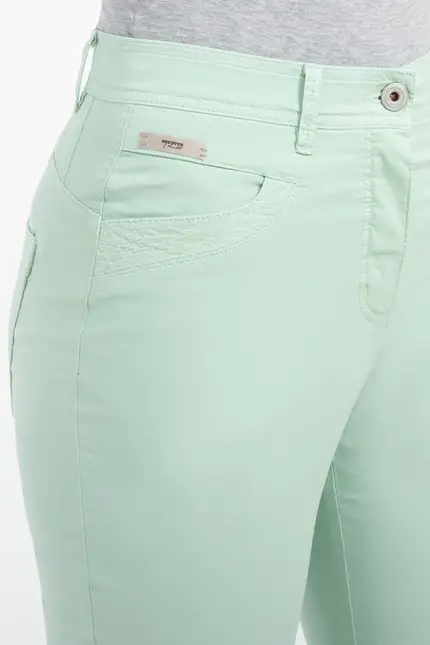 Recover Pants Straight Fit-Hose COLETTE in MINT Artikelnummer REC-13324-04-4083-505 Osterangebot