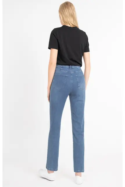 Recover Pants Komfort-Fit-Hose Jil in LIGHT DENIM BLUE Artikelnummer REC-13417-4238-138 Große Rabatte