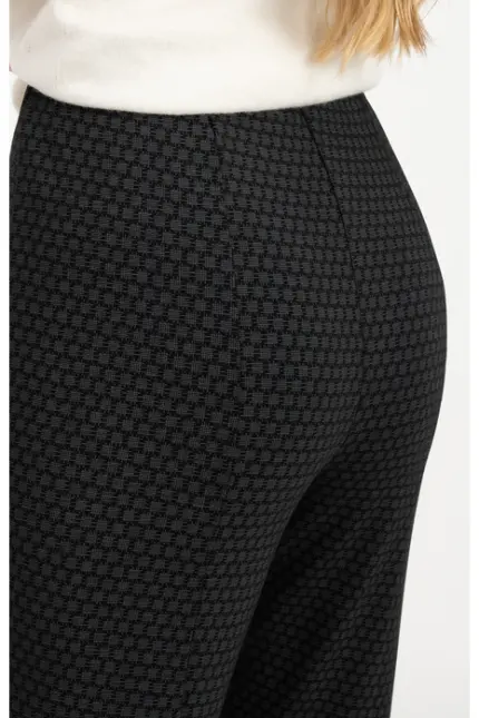 Recover Pants Schlupfhose Jasmin aus Jersey in SCHWARZ/ GRAU Artikelnummer REC-13409-01-4315-990 Sonderangebote