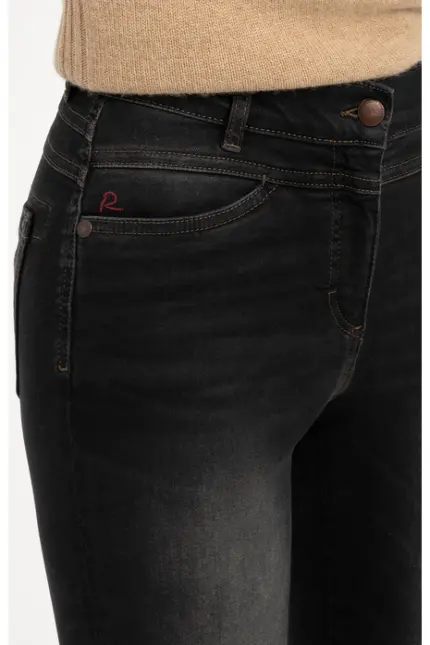 Recover Pants Slim-Fit-Jeans Alba in BLACK/ BLACK Artikelnummer REC-13343-01-4325-990 JETZT KAUFEN