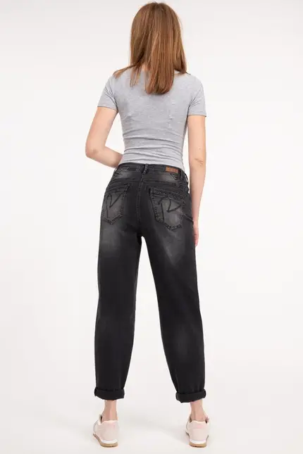 Recover Pants Amira, Relaxed-Fit Jeans in BLACK Artikelnummer REC-13324-03-3880-999 Bis zu 65% Rabatt