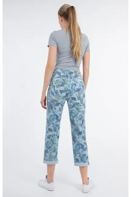 Recover Pants Straight Fit-Hose Antonia cropped in BLEACHED Artikelnummer REC-12563-4227-100 Vierteljährliche Förderung