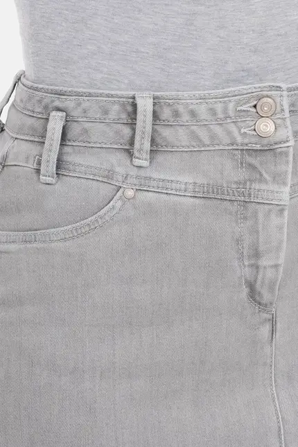 Recover Pants Pia, Jeansrock in SILBER Artikelnummer REC-40144-4279-905 Super Rabatt