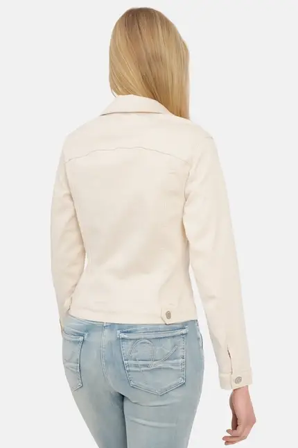 Recover Pants Chic, Jeansjacke in légèrer Passform in ECRU-NATUR Artikelnummer REC-30100-01-3883-111 Clearance-Verkauf