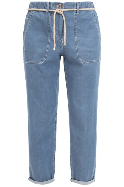 Recover Pants Relaxed Fit-Hose BELINA in MEDIUM BLUE Artikelnummer REC-13014-3882-130 Fabrikladen