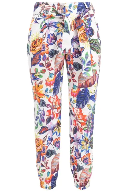 Recover Pants Relaxed-Fit Hose SUNNY in DRUCK BUNT Artikelnummer REC-12730-01-4038-1 Online