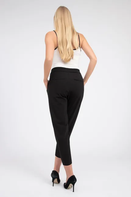 Recover Pants Legere Bundfaltenhose in SCHWARZ Artikelnummer REC-13005-3875-990 Outlet