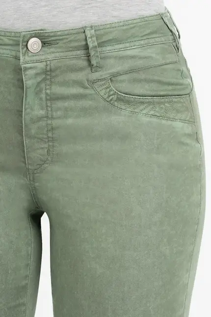 Recover Pants Recover Pants Damen Hose in modischer Färbung in KHAKI Artikelnummer REC-13324-01-4040-588 im Angebot