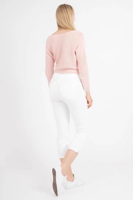 Recover Pants Recover Pants Damen Hose in modischer Färbung in WEIß Artikelnummer REC-13324-01-4040-110 Günstiger Verkauf
