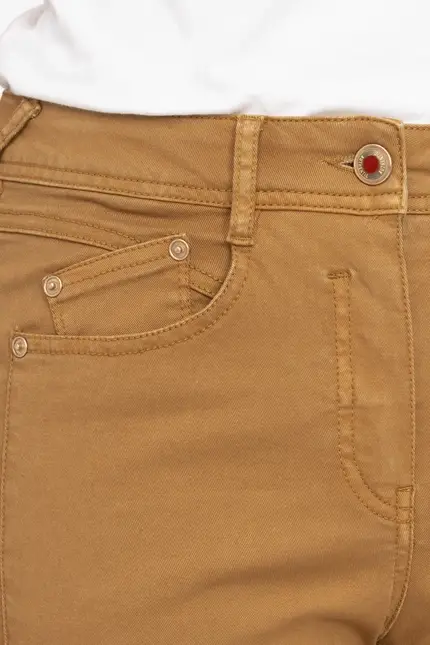 Recover Pants Modische Hose im 5-Pocket Style in CURRY Artikelnummer REC-13362-4142-356 Fabrik Onlineshop