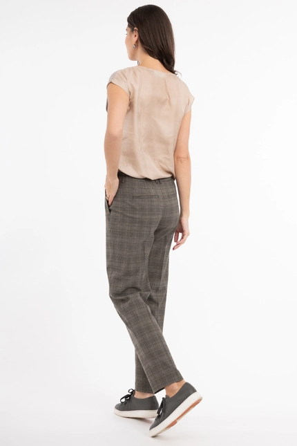 Recover Pants Karo-Hose in KARO BEIGE Artikelnummer REC-13345-4058-8 Flash Sale