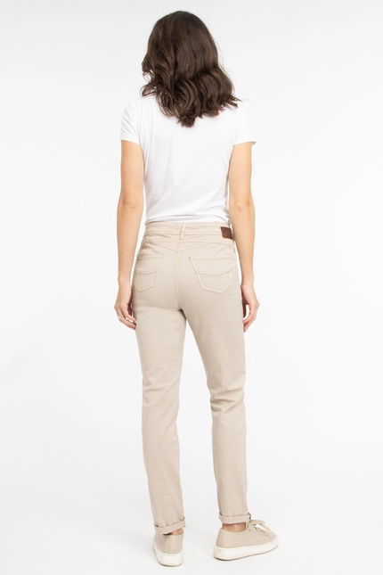 Recover Pants Modische Hose im 5-Pocket Style in BEIGE Artikelnummer REC-13362-4142-235 Black Friday