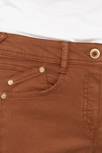 Recover Pants Modische Hose im 5-Pocket Style in COGNAC Artikelnummer REC-13362-4142-871 Cyber Monday