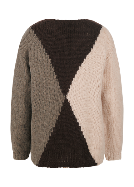 Riani PULLOVER MIT RAUTENMUSTER Räumungsverkauf