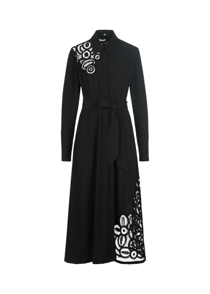 Riani KLEID MIT MACRAMÉ-STICKEREI Bis zu 65% Rabatt