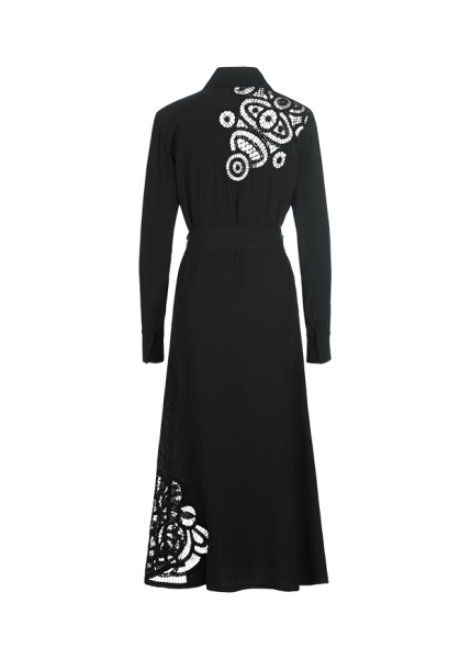 Riani KLEID MIT MACRAMÉ-STICKEREI Bis zu 65% Rabatt