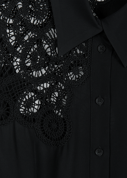 Riani KLEID MIT MACRAMÉ-STICKEREI Bis zu 65% Rabatt