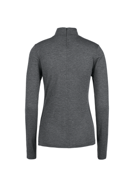 Riani STEHKRAGEN-SHIRT AUS GLAM GREY JERSEY Meist gekauft