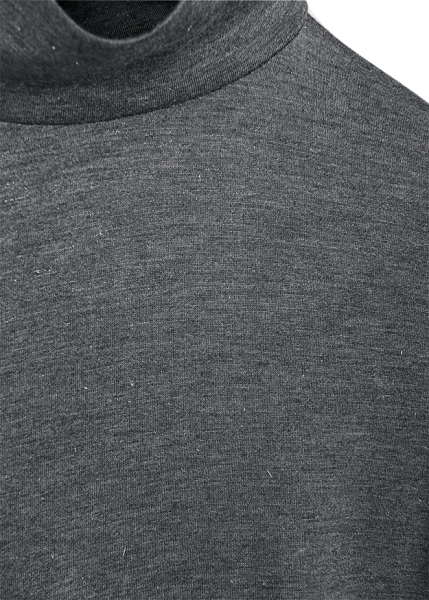 Riani STEHKRAGEN-SHIRT AUS GLAM GREY JERSEY Meist gekauft