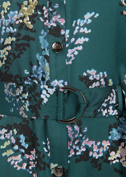 Riani VISKOSEKLEID MIT WINTER FLOWERS PRINT Fabrik Onlineshop