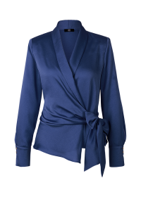 Riani WICKELBLUSE AUS HAMMERED SATIN Osterangebot