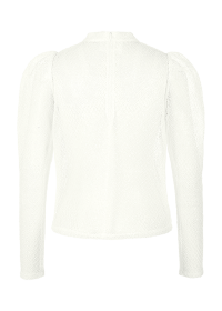 Riani TRANSPARENTE BLUSE MIT STEHKRAGEN Begrenzte Freigabe