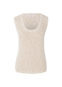 Riani BAUMWOLL-STRICKTOP MIT LUREXEINSCHLÜSSEN Nur für heute