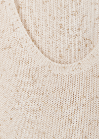 Riani BAUMWOLL-STRICKTOP MIT LUREXEINSCHLÜSSEN Nur für heute
