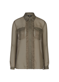 Riani HALBTRANSPARENTE CHIFFONBLUSE Fabrikladen