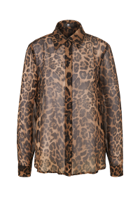 Riani VISKOSEBLUSE MIT OCELOT PRINT VIP-Rabatte