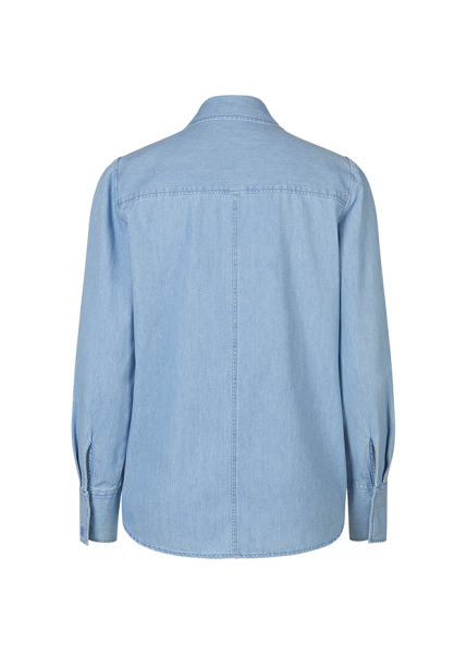 Riani BLUSE AUS LIGHT DENIM Fabrikladen