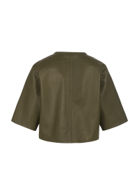 Riani KURZE LEDERJACKE MIT NETZOPTIK Großer Ausverkauf