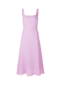 Riani MIDIKLEID AUS GARMENT DYED LEINEN Begrenzte Freigabe