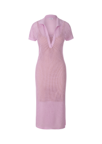 Riani NETZGESTRICKTES POLOKLEID Im Verkauf
