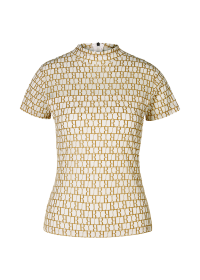 Riani SHIRT AUS LOGO TULLE Schlussverkauf