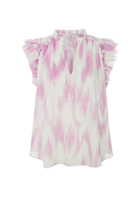 Riani ÄRMELLOSE BLUSE MIT IKAT PRINT Fabrikladen