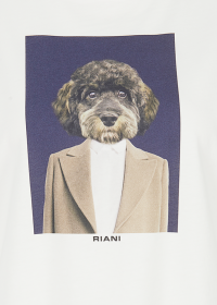 Riani BAUMWOLLSHIRT MIT SIMBA PRINT Black Friday Preise