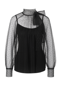 Riani BLUSE AUS CRYSTAL TULLE Schlussverkauf