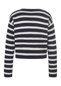 Riani GESTREIFTER CARDIGAN AUS ORGANIC COTTON Preisnachlass