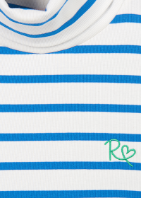 Riani GESTREIFTES ROLLKRAGEN-SHIRT Black Friday