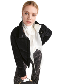 Riani PUFFER JACKET AUS SAMT Fabrik Onlineshop