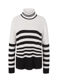 Riani ROLLKRAGEN-PULLOVER MIT STREIFEN Flash Sale