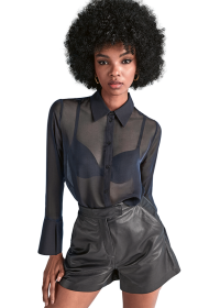 Riani TRANSPARENTE CHIFFONBLUSE Sonderangebote