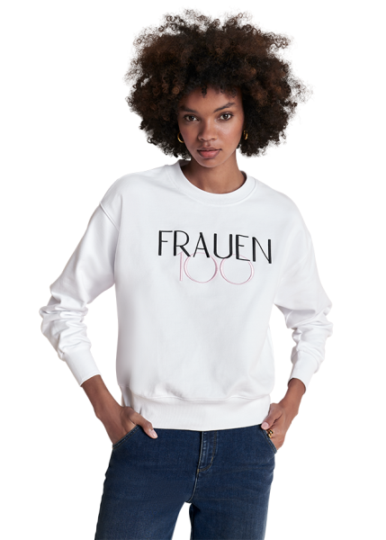 Riani JERSEY-SWEATSHIRT MIT LOGO Black Friday Preise