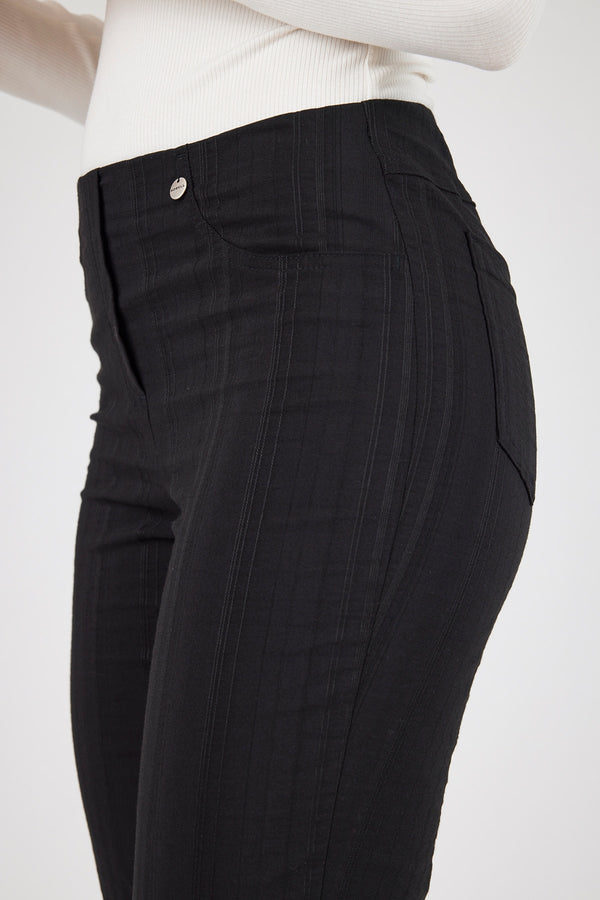 Robbe & Berking ROBELL BELLA 09 HOSEN SCHWARZ Schlussverkauf