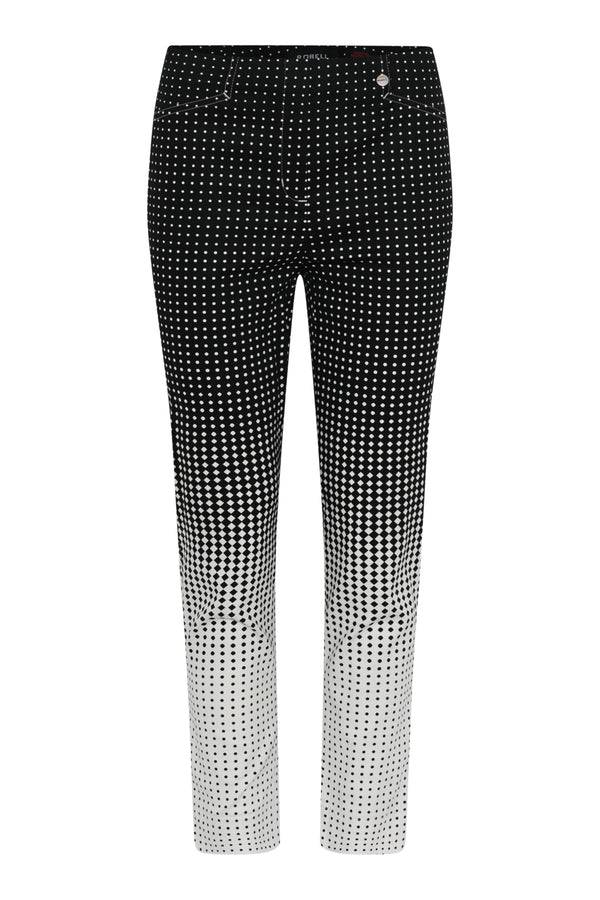 Robbe & Berking ROBELL ROSE 09 HOSEN SCHWARZ Günstiger Verkauf