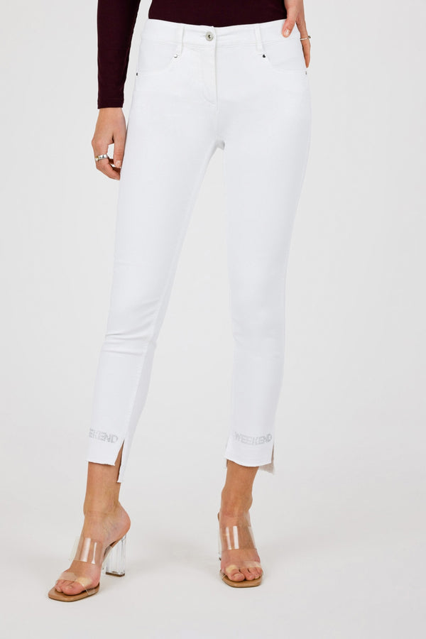 Robbe & Berking ROBELL ELENA 09 JEANS WEIß Letzte 3 Tage